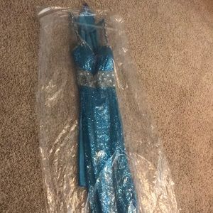 Prom Dress (Teal)